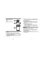 Предварительный просмотр 3 страницы Proctor-Silex Hot Air Popcorn Pumper Manual