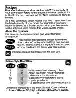 Preview for 10 page of Proctor-Silex Slow Cooker User Manual