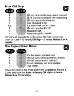 Preview for 11 page of Proctor-Silex Slow Cooker User Manual