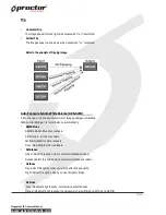 Preview for 53 page of Proctor PCAM-5580 User Manual