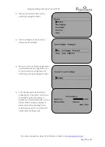 Предварительный просмотр 18 страницы Procusini Procusini 5.0 Installation And User Manual