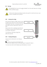 Предварительный просмотр 27 страницы Procusini Procusini 5.0 Installation And User Manual