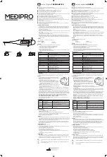 PRODA Medipro MP-TH Manual preview