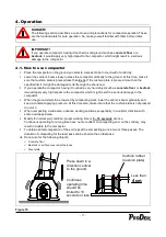 Preview for 17 page of PRODEM PHC 050 Operation And Maintenance Manual