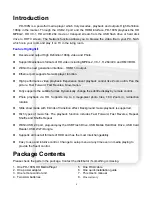 Preview for 4 page of Prodigi PD-100N User Manual