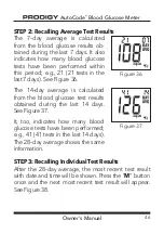 Предварительный просмотр 46 страницы Prodigy Autocode Owner'S Manual