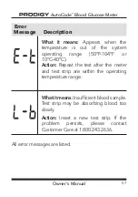 Предварительный просмотр 57 страницы Prodigy Autocode Owner'S Manual