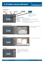 Предварительный просмотр 7 страницы PRODIM Proliner Quick Start Manual