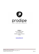 Preview for 10 page of Prodipe 3760010256053 User Manual