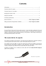 Preview for 3 page of Prodipe Lanen 21 Series User Manual