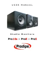 Prodipe Pro10s User Manual preview