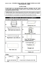 PRODIS MD693 Instructions Manual предпросмотр