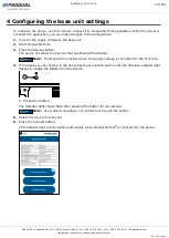 Preview for 20 page of Produal Proxima WBU Commissioning And Maintenance Instructions