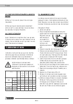 Preview for 38 page of Productos McLand GARLAND GEISER 401 Q Instruction Manual