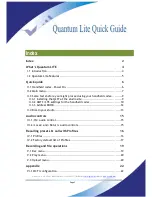 Предварительный просмотр 2 страницы Prodys QUANTUM LITE Quick Manual