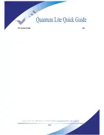 Предварительный просмотр 3 страницы Prodys QUANTUM LITE Quick Manual