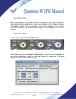 Предварительный просмотр 10 страницы Prodys Quantum W Hardware And Reference Manual