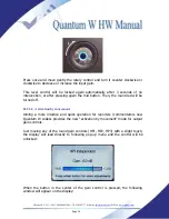 Предварительный просмотр 15 страницы Prodys Quantum W Hardware And Reference Manual