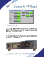 Предварительный просмотр 23 страницы Prodys Quantum W Hardware And Reference Manual