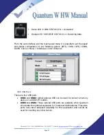 Предварительный просмотр 27 страницы Prodys Quantum W Hardware And Reference Manual