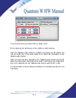 Предварительный просмотр 36 страницы Prodys Quantum W Hardware And Reference Manual