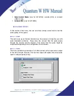 Предварительный просмотр 39 страницы Prodys Quantum W Hardware And Reference Manual