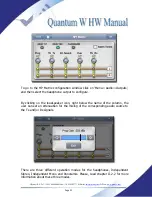 Предварительный просмотр 42 страницы Prodys Quantum W Hardware And Reference Manual