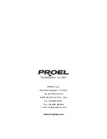 Preview for 16 page of PROEL AMADEUS 1200 User Manual