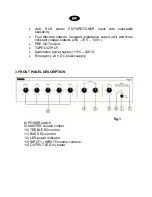 Preview for 6 page of PROEL AMP120XL User Manual