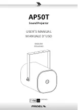 PROEL AP50T User Manual preview