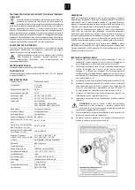 Preview for 4 page of PROEL Artia A51T Series User Manual