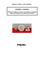 Preview for 1 page of PROEL CS5TAL User Manual