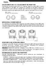 Preview for 10 page of PROEL DREAMLIGHT 1200 ECLIPSE WASH User Manual