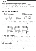 Preview for 34 page of PROEL DREAMLIGHT 1200 ECLIPSE WASH User Manual