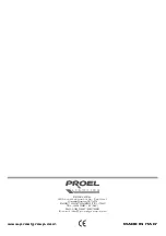 Preview for 4 page of PROEL DREAMLIGHT 150 User Manual