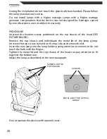 Preview for 26 page of PROEL DREAMLIGHT 250 ECLIPSE User Manual