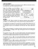 Preview for 27 page of PROEL DREAMLIGHT 250 ECLIPSE User Manual