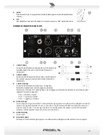 Preview for 21 page of PROEL EIKON series User Manual