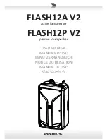 Preview for 1 page of PROEL FLASH12A-V2 User Manual