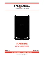 PROEL FLASH12HA User Manual preview