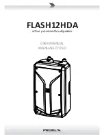 PROEL FLASH12HDA User Manual preview