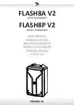 PROEL FLASH8A V2 User Manual preview