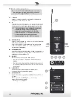 Preview for 34 page of PROEL FREE10LT User Manual