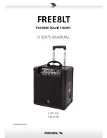 PROEL FREE8LT User Manual preview