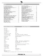 Preview for 3 page of PROEL hpx8000 User Manual