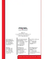 Preview for 16 page of PROEL NEXT User Manual