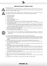 Preview for 2 page of PROEL PA BMT MIC BASE User Manual