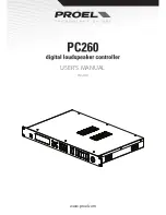 Preview for 1 page of PROEL PC260 User Manual