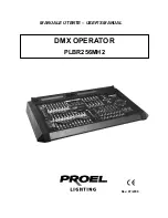 Preview for 1 page of PROEL PLBR256MH2 - REV 07-2006 Manual