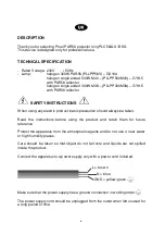 Preview for 8 page of PROEL PLC56ALX User Manual